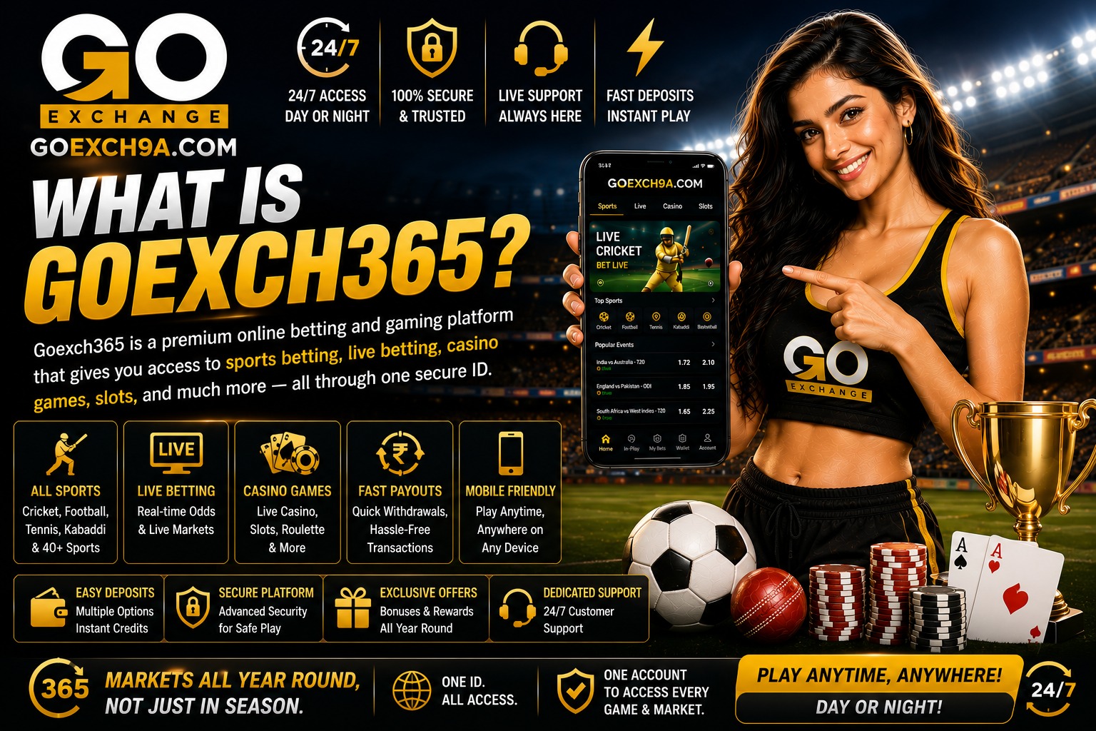 Goexch365 Year Round Markets
